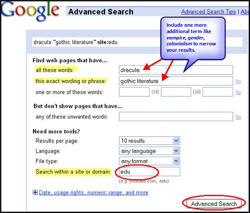 Google Search Box Sample
